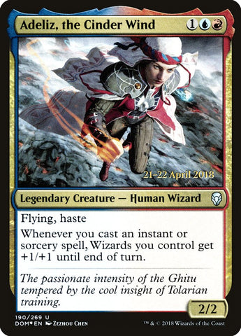 Adeliz, the Cinder Wind  [Dominaria Prerelease Promos]