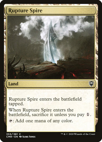 Rupture Spire [Commander Legends]