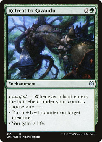 Retreat to Kazandu [Commander Legends Commander Deck]
