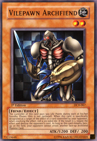 Vilepawn Archfiend [DCR-067] Common