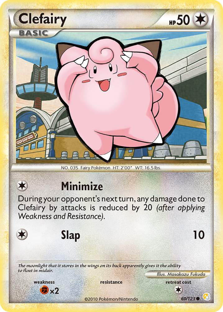 Clefairy (60/123) [HeartGold & SoulSilver: Base Set]