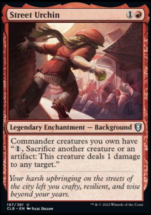 Street Urchin [Commander Legends: Battle for Baldur's Gate]