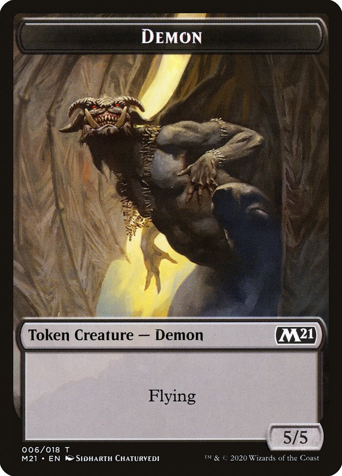 Demon [Core Set 2021 Tokens]