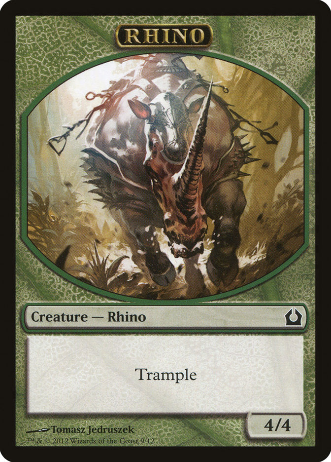 Rhino [Return to Ravnica Tokens]