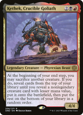 Kethek, Crucible Goliath [Phyrexia: All Will Be One]