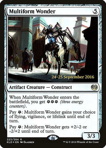 Multiform Wonder  [Kaladesh Prerelease Promos]