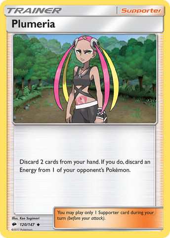 Plumeria (120/147) [Sun & Moon: Burning Shadows]