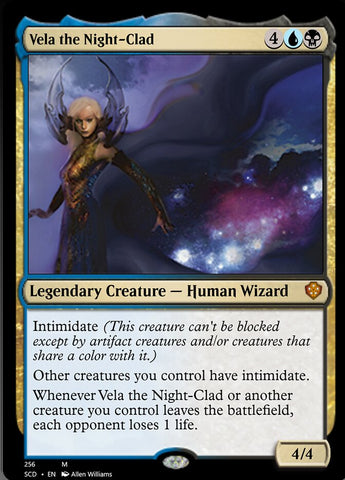 Vela the Night-Clad [Starter Commander Decks]