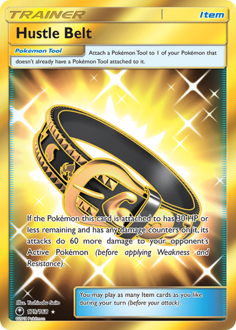 Hustle Belt (179/168) [Sun & Moon: Celestial Storm]