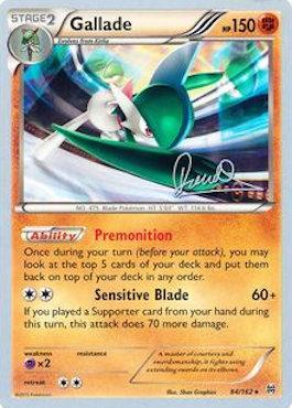 Gallade (84/162) (Infinite Force - Diego Cassiraga) [World Championships 2017]