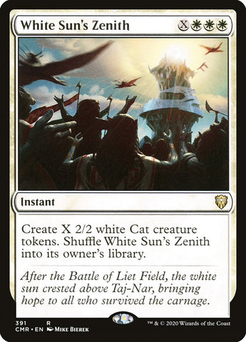 White Sun's Zenith [Commander Legends Commander Deck]