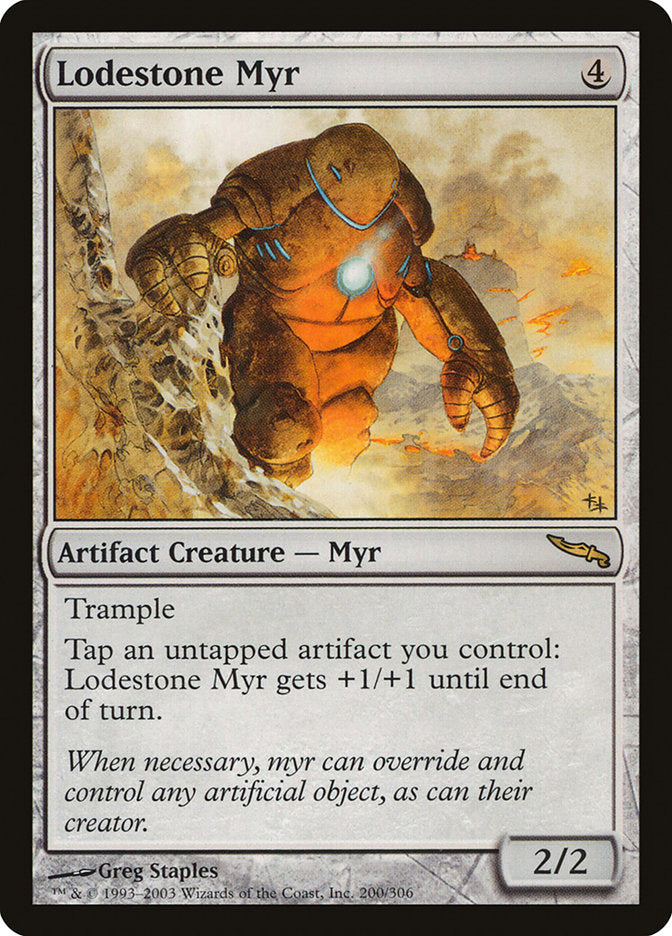 Lodestone Myr [Mirrodin]