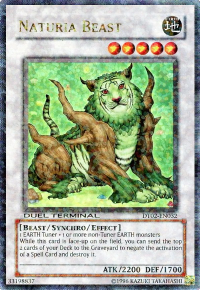 Naturia Beast [DT02-EN032] Ultra Rare