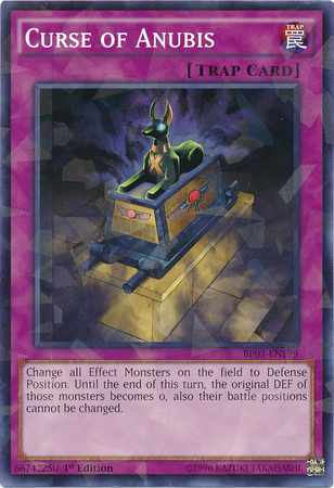 Curse of Anubis [BP03-EN199] Shatterfoil Rare