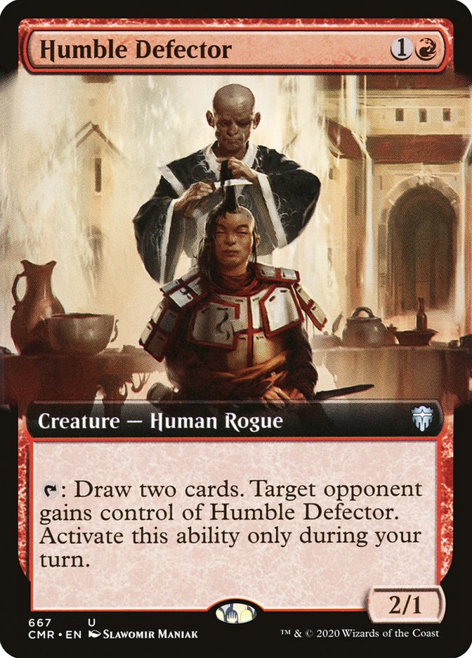 Humble Defector (Extended) [Commander Legends Extended]