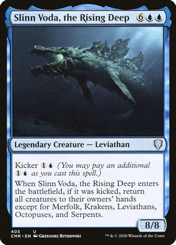 Slinn Voda, the Rising Deep [Commander Legends Commander Deck]