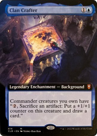 Clan Crafter (Extended Art) [Commander Legends: Battle for Baldur's Gate]