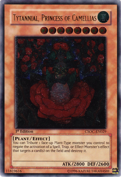 Tytannial, Princess of Camellias (UTR) [CSOC-EN029] Ultimate Rare