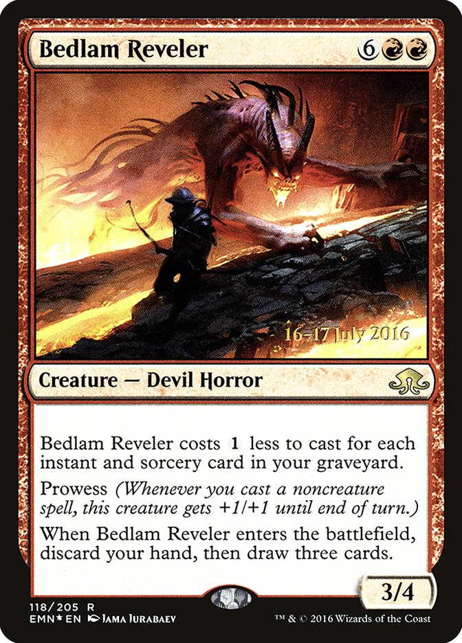 Bedlam Reveler  [Eldritch Moon Prerelease Promos]