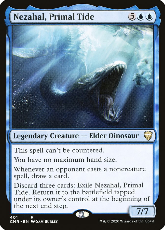 Nezahal, Primal Tide [Commander Legends Commander Deck]