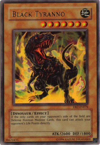 Black Tyranno [DR2-EN076] Ultra Rare