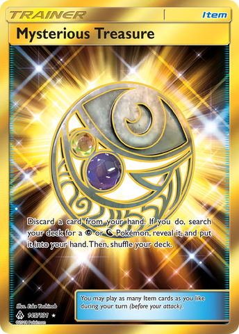 Mysterious Treasure (145/131) [Sun & Moon: Forbidden Light]