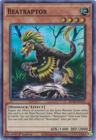 Beatraptor [MP20-EN115] Super Rare