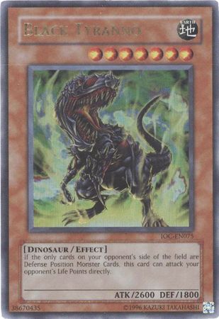 Black Tyranno [IOC-EN075] Ultra Rare