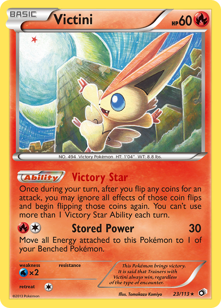 Victini (23/113) (Theme Deck Exclusive) [Black & White: Legendary Treasures]