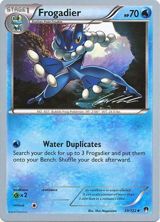 Frogadier (39/122) (Ninja Blitz - Cody Walinski) [World Championships 2016]