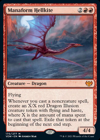 Manaform Hellkite [Innistrad: Crimson Vow]