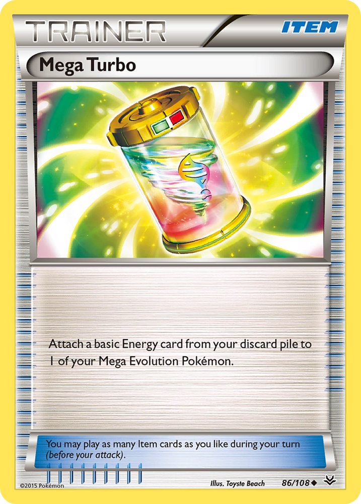 Mega Turbo (86/108) [XY: Roaring Skies]