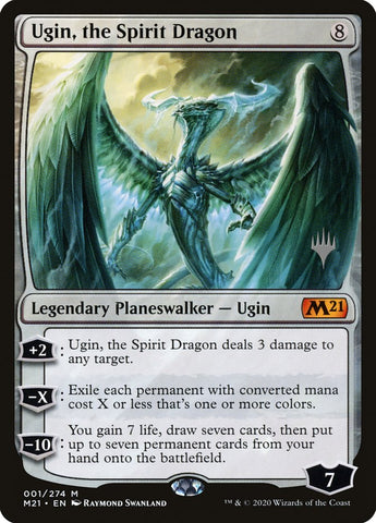 Ugin, the Spirit Dragon (Promo Pack) [Core Set 2021 Promos]