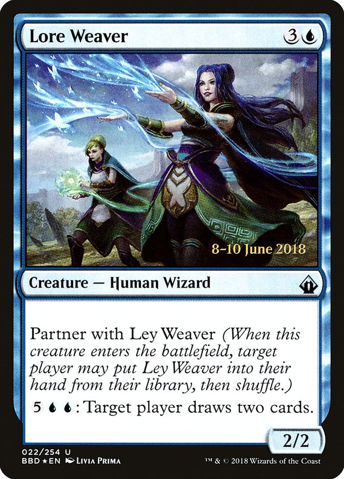 Lore Weaver  [Battlebond Prerelease Promos]