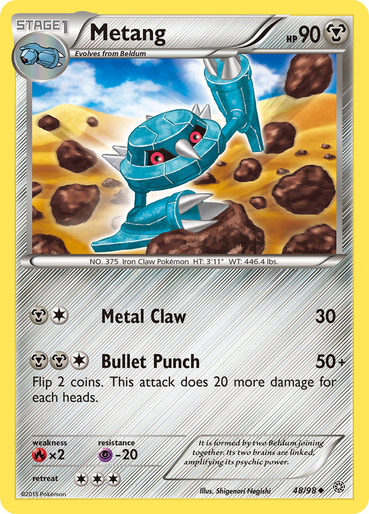 Metang (48/98) [XY: Ancient Origins]