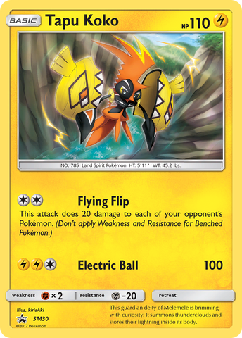 Tapu Koko (SM30) [Sun & Moon: Black Star Promos]