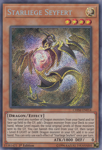 Starliege Seyfert [CHIM-EN014] Secret Rare