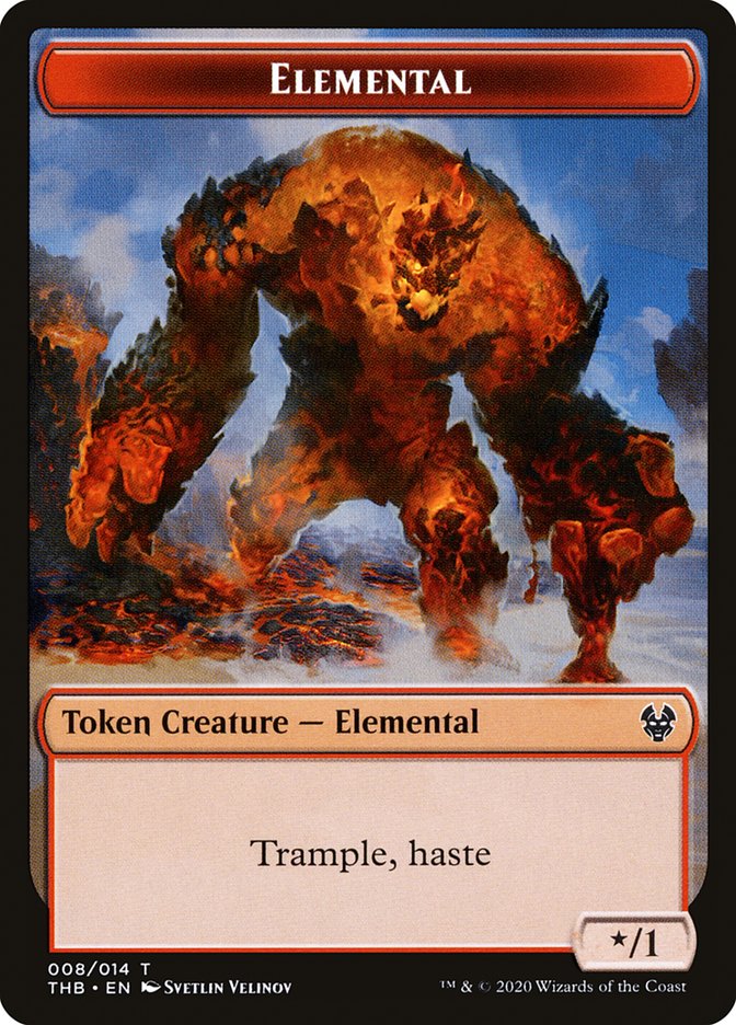Elemental [Theros Beyond Death Tokens]