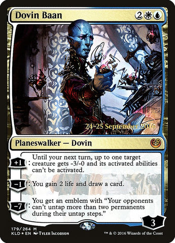 Dovin Baan  [Kaladesh Prerelease Promos]