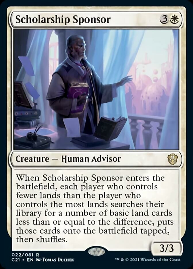 Scholarship Sponsor [Commander 2021]