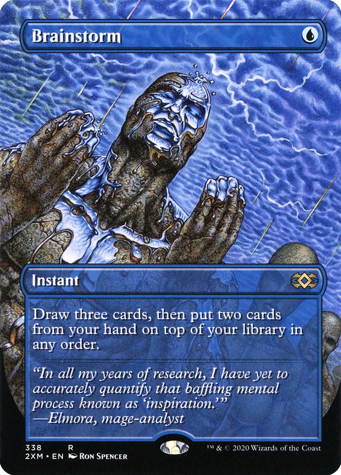 Brainstorm (Toppers) [Double Masters Extended Art]