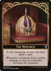 Elf Warrior // The Monarch Token [Commander Legends Tokens]