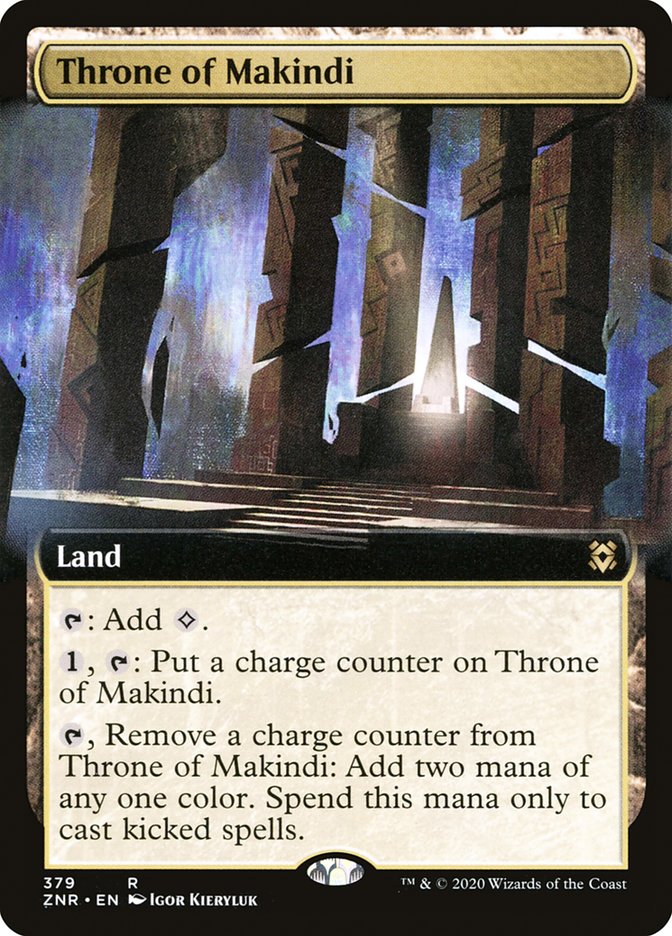 Throne of Makindi (Extended) [Zendikar Rising Extended Art]