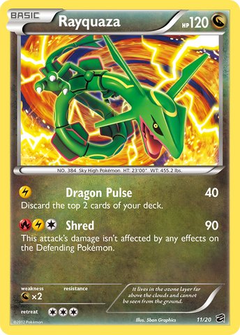 Rayquaza (11/20) [Black & White: Dragon Vault]