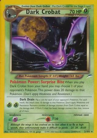 Dark Crobat (2/105) [Neo Destiny Unlimited]