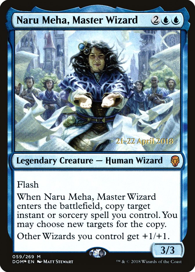 Naru Meha, Master Wizard  [Dominaria Prerelease Promos]