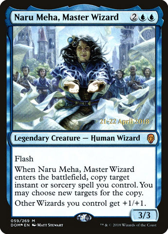 Naru Meha, Master Wizard  [Dominaria Prerelease Promos]