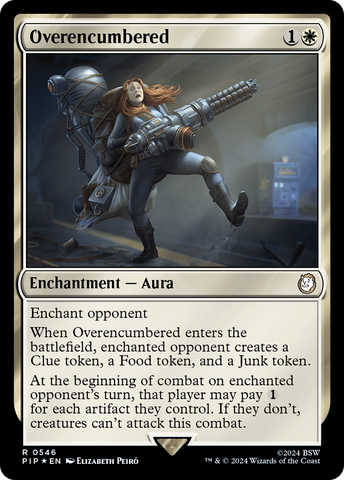 Overencumbered (Surge Foil) [Fallout]