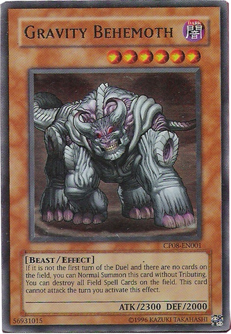 Gravity Behemoth [CP08-EN001] Ultra Rare