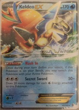 Keldeo EX (49/149) (American Gothic - Ian Whiton) [World Championships 2013]